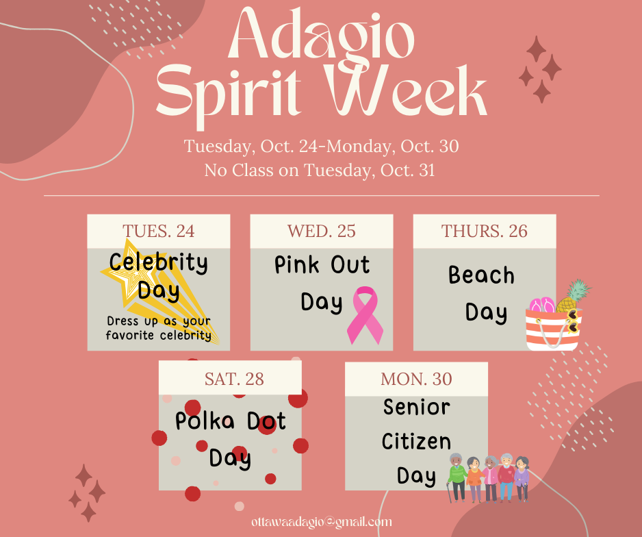 Adagio Spirit Week